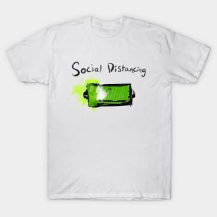 Social Distancing - Introvert Full Battery T-Shirt T-Shirt